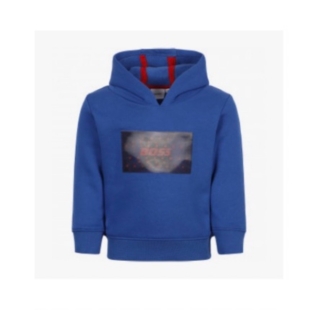 Hugo Boss Kids Blue Hoodie